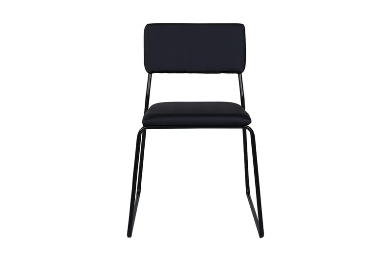 Kenth Spisestol - Kunstlæder/Sort - Møbler - Stoler & lenestoler - Spisestuestoler & kjøkkenstoler