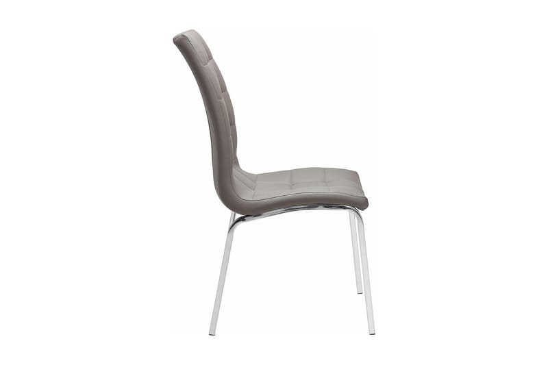 Laima Spisestol Kunstlær 2-pk - Brun - Møbler - Stoler & lenestoler - Spisestuestoler & kjøkkenstoler