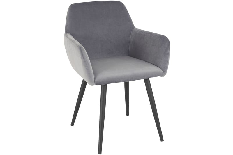 Laini Karmstol - Grå - Møbler - Stoler & lenestoler - Spisestuestoler & kjøkkenstoler