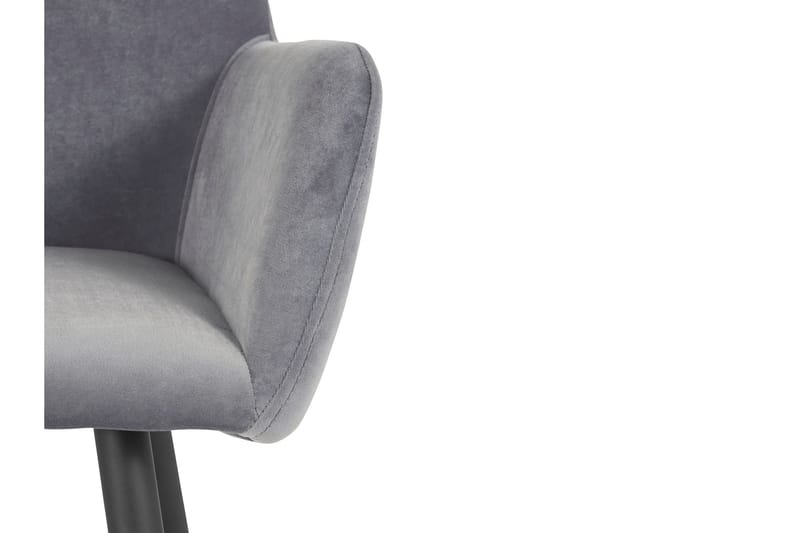 Laini Karmstol - Grå - Møbler - Stoler & lenestoler - Spisestuestoler & kjøkkenstoler