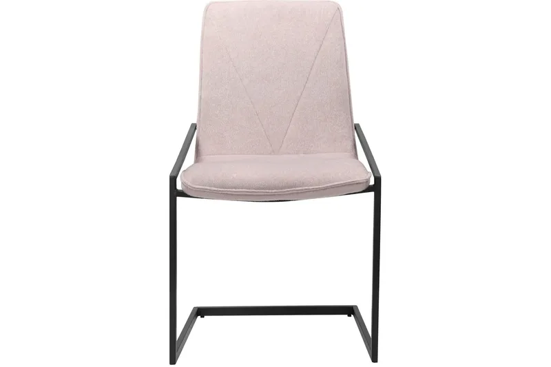 Lamallola Spisestol - Sølv/Svart - Møbler - Stoler & lenestoler - Spisestuestoler & kjøkkenstoler