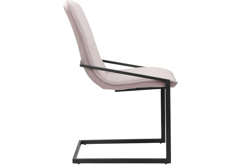 Lamallola Spisestol - Sølv/Svart - Møbler - Stoler & lenestoler - Spisestuestoler & kjøkkenstoler