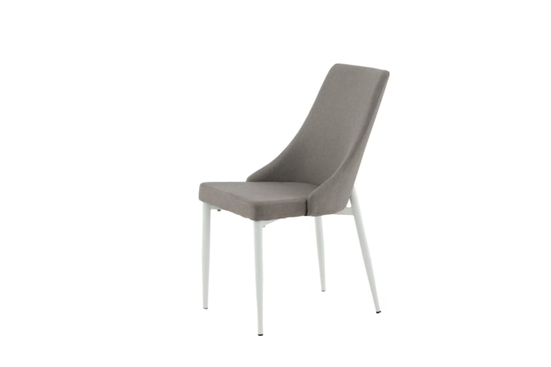 Leone Kjøkkenstol - Grå/Hvit - Møbler - Stoler & lenestoler - Spisestuestoler & kjøkkenstoler