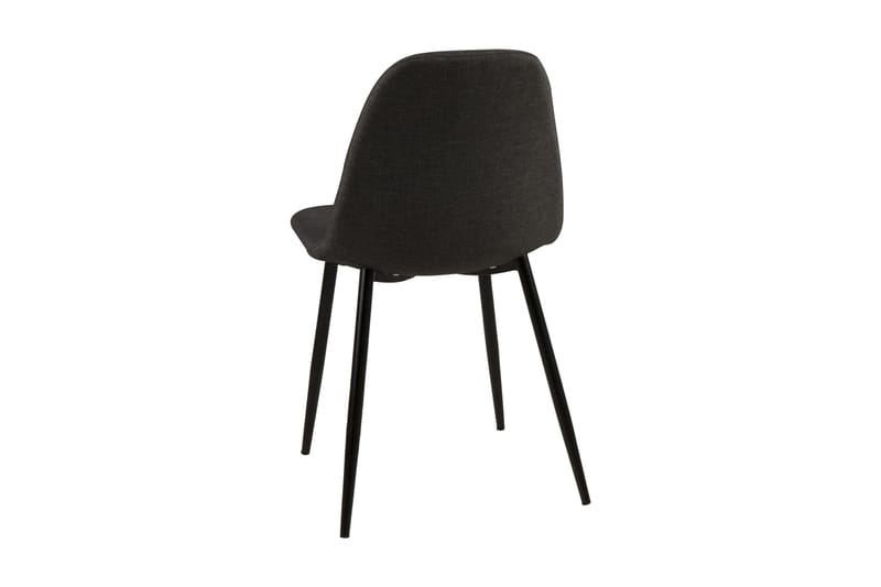 Lilyra Kjøkkenstol - Mørkegrå/Svart - Møbler - Stoler & lenestoler - Spisestuestoler & kjøkkenstoler