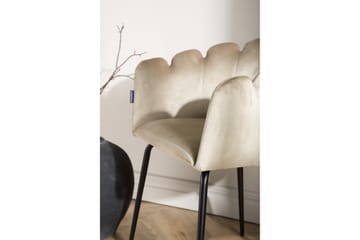 Limhamn Karmstol - Beige - Møbler - Stoler & lenestoler - Spisestuestoler & kjøkkenstoler