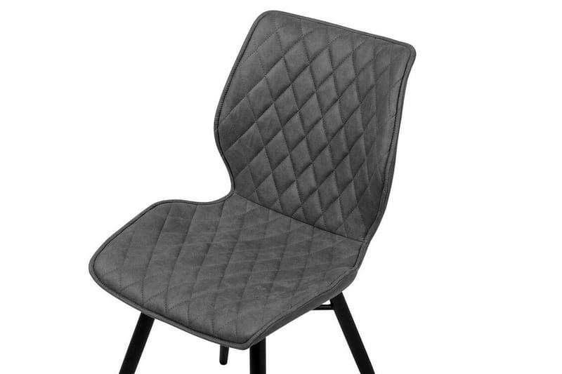 Lisle Stol 2-pk - Grå - Møbler - Stoler & lenestoler - Spisestuestoler & kjøkkenstoler