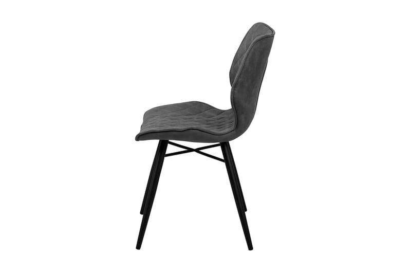 Lisle Stol 2-pk - Grå - Møbler - Stoler & lenestoler - Spisestuestoler & kjøkkenstoler