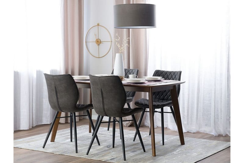 Lisle Stol 2-pk - Grå - Møbler - Stoler & lenestoler - Spisestuestoler & kjøkkenstoler