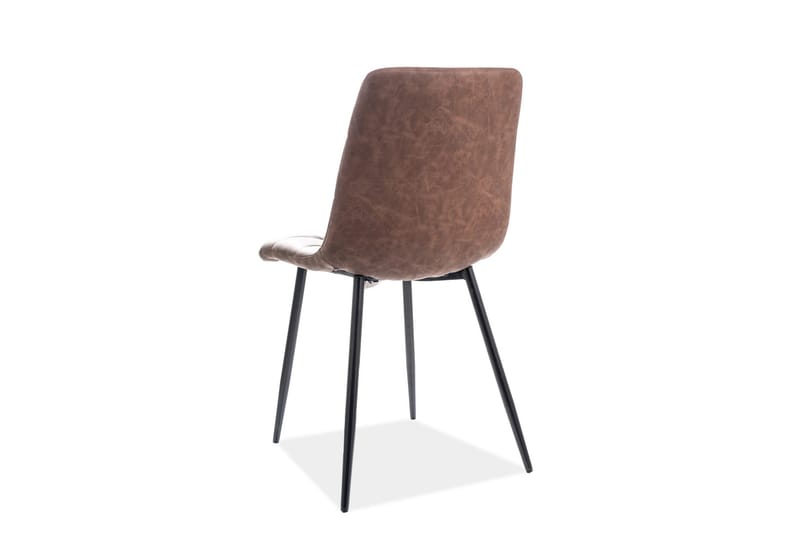 Looki Spisestol - Kunstskinn/Brun - Møbler - Stoler & lenestoler - Spisestuestoler & kjøkkenstoler