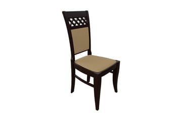 Lorella Spisestol - Plysch/Natur/Beige - Møbler - Stoler & lenestoler - Spisestuestoler & kjøkkenstoler