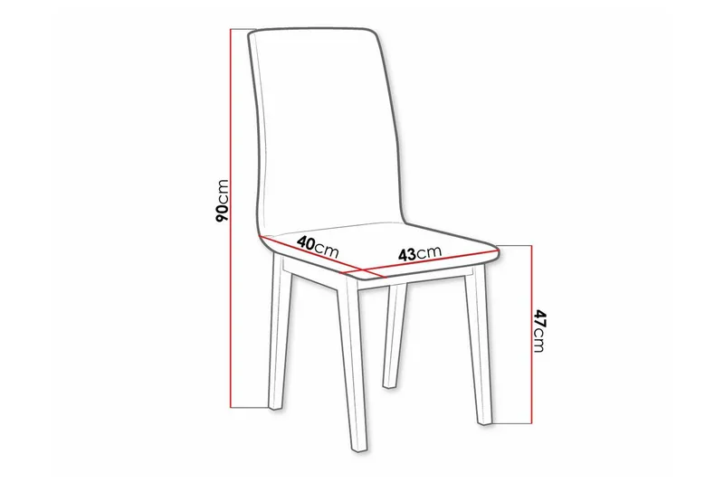 Majors Spisestol - Brun - Møbler - Stoler & lenestoler - Spisestuestoler & kjøkkenstoler