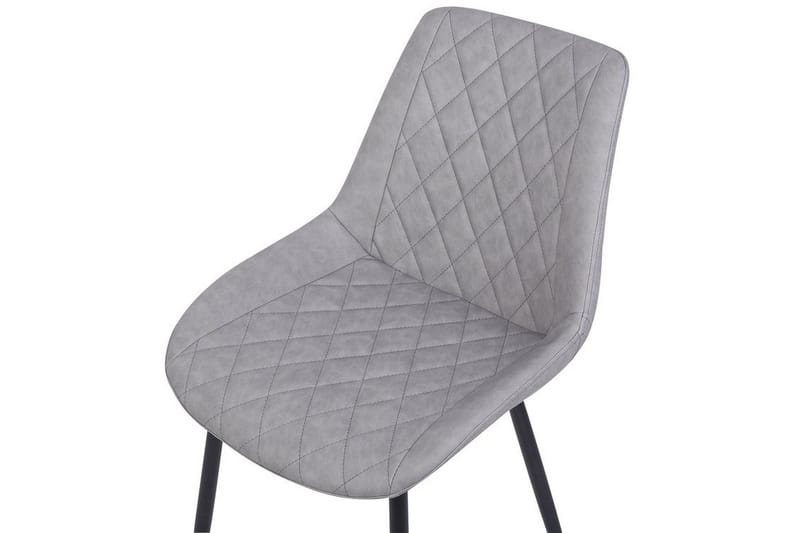 Maribel Stol 2-pk - Grå - Møbler - Stoler & lenestoler - Spisestuestoler & kjøkkenstoler