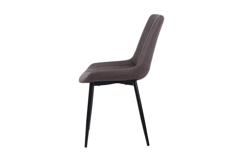 Melrose Design Spisestol i Kunstlær - Brun - Møbler - Stoler & lenestoler - Spisestuestoler & kjøkkenstoler