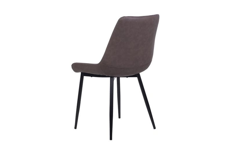 Melrose Design Spisestol i Kunstlær - Brun - Møbler - Stoler & lenestoler - Spisestuestoler & kjøkkenstoler