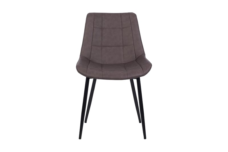 Melrose Design Spisestol i Kunstlær, Brun