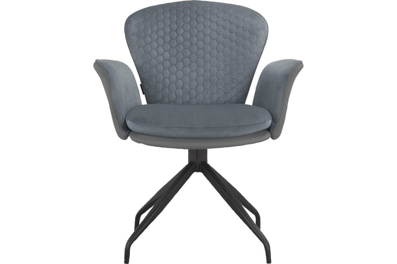 Menaka Karmstol - Antrasitt - Møbler - Stoler & lenestoler - Spisestuestoler & kjøkkenstoler