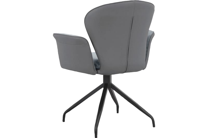 Menaka Karmstol - Antrasitt - Møbler - Stoler & lenestoler - Spisestuestoler & kjøkkenstoler