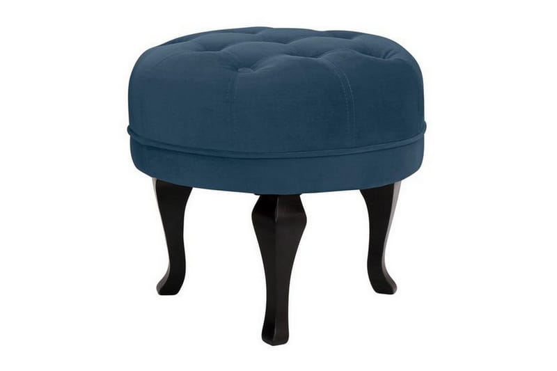 Merit Spisestol Fløyel - Blå - Møbler - Stoler & lenestoler - Lenestoler