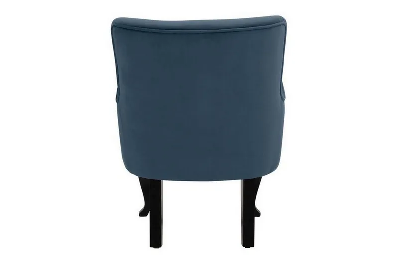 Merit Spisestol Fløyel - Blå - Møbler - Stoler & lenestoler - Lenestoler