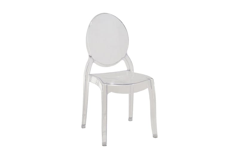 Merton Stol 2-pk - Transparent - Møbler - Stoler & lenestoler - Spisestuestoler & kjøkkenstoler