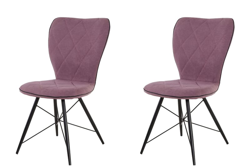 Mimia Spisestol 2-pk - Lilla - Møbler - Stoler & lenestoler - Spisestuestoler & kjøkkenstoler