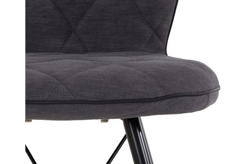 Mimia Spisestol 2-pk - Antrasitt - Møbler - Stoler & lenestoler - Spisestuestoler & kjøkkenstoler