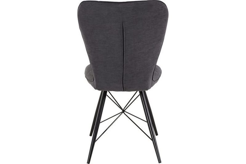 Mimia Spisestol 2-pk - Antrasitt - Møbler - Stoler & lenestoler - Spisestuestoler & kjøkkenstoler