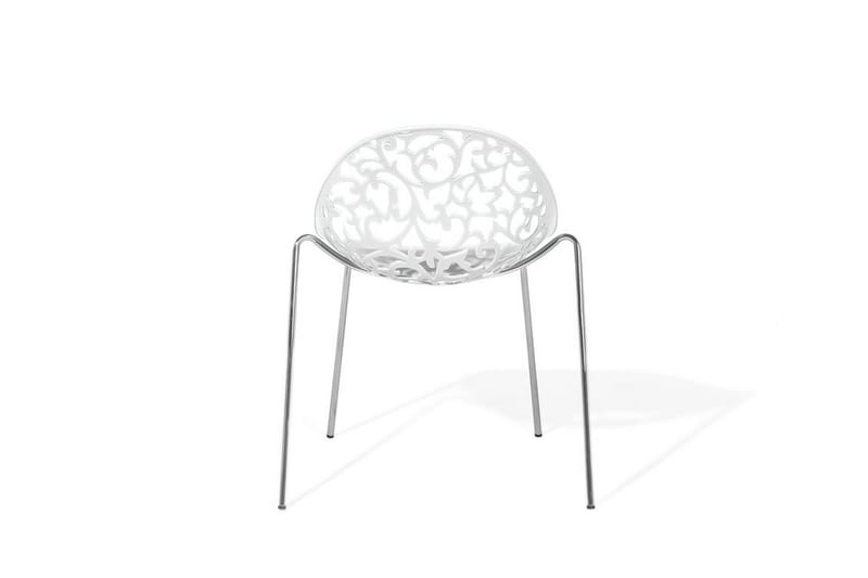 Mumford Stol 2-pk - Hvit - Møbler - Stoler & lenestoler - Spisestuestoler & kjøkkenstoler