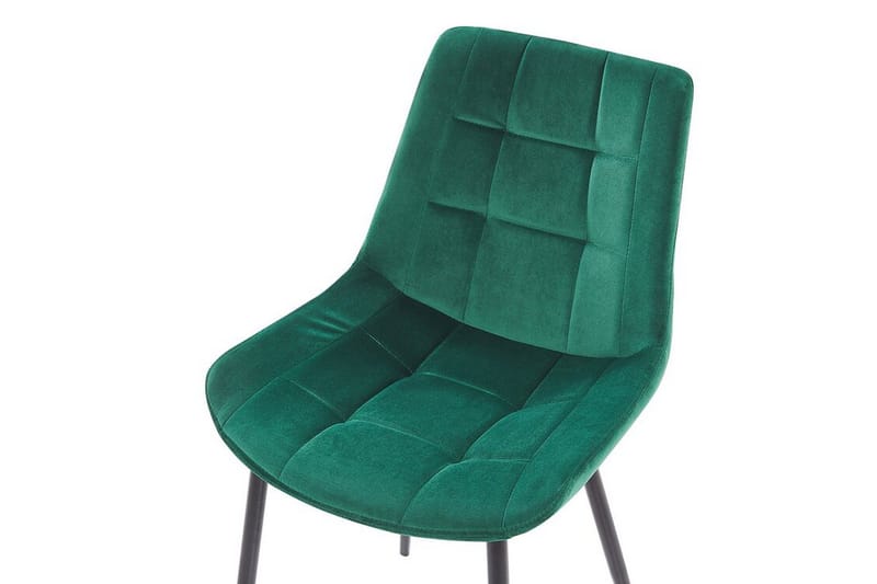 Mustadfors Fløyelsstol 2-pk - Grønn - Møbler - Stoler & lenestoler - Spisestuestoler & kjøkkenstoler