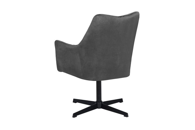 Najor Stol Fløyel - Grå - Møbler - Stoler & lenestoler - Spisestuestoler & kjøkkenstoler