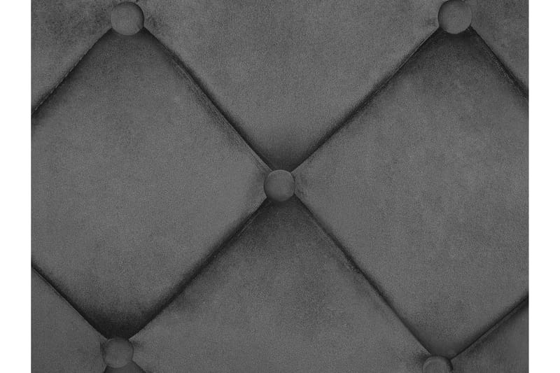 Najor Stol Fløyel - Grå - Møbler - Stoler & lenestoler - Spisestuestoler & kjøkkenstoler