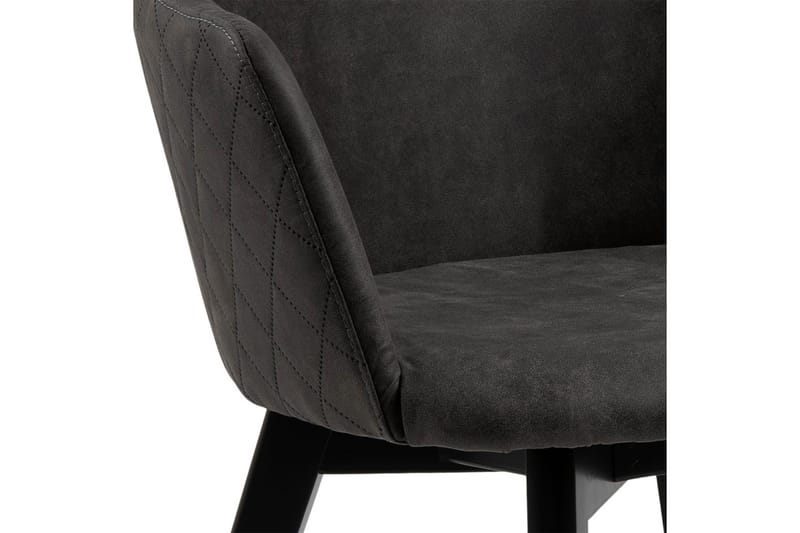 Naquasha Karmstol - Grå/Svart - Møbler - Stoler & lenestoler - Spisestuestoler & kjøkkenstoler