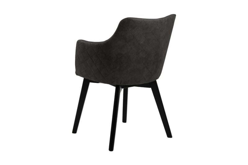 Naquasha Karmstol - Grå/Svart - Møbler - Stoler & lenestoler - Spisestuestoler & kjøkkenstoler