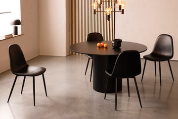 Nibe Spisestol - Brunsvart - Møbler - Stoler & lenestoler - Spisestuestoler & kjøkkenstoler