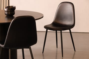 Nibe Spisestol - Brunsvart - Møbler - Stoler & lenestoler - Spisestuestoler & kjøkkenstoler