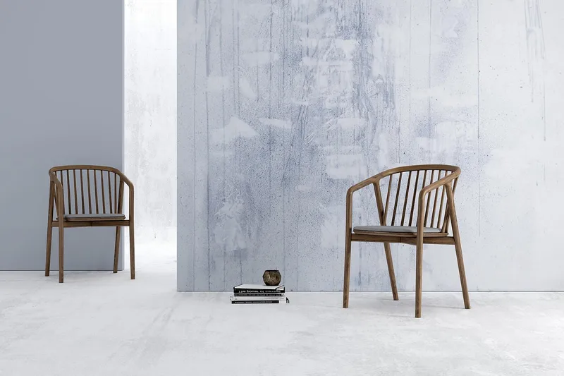 Noira Spisestol - Valnøtt / Brun - Møbler - Stoler & lenestoler - Spisestuestoler & kjøkkenstoler