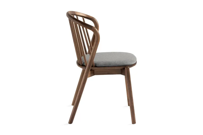 Noira Spisestol - Valnøtt / Brun - Møbler - Stoler & lenestoler - Spisestuestoler & kjøkkenstoler