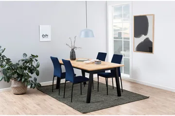 Oakton Spisestol - Blå - Møbler - Stoler & lenestoler - Spisestuestoler & kjøkkenstoler