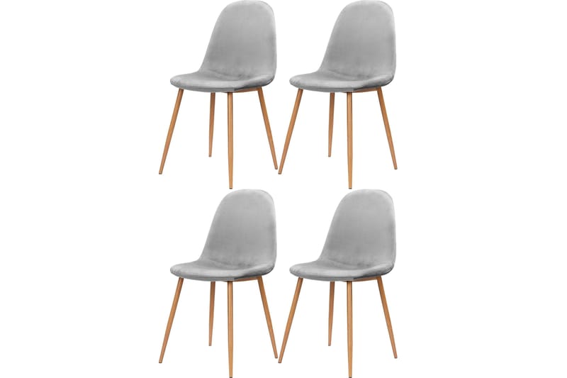 Oktoos Spisestol, Grå/Natur