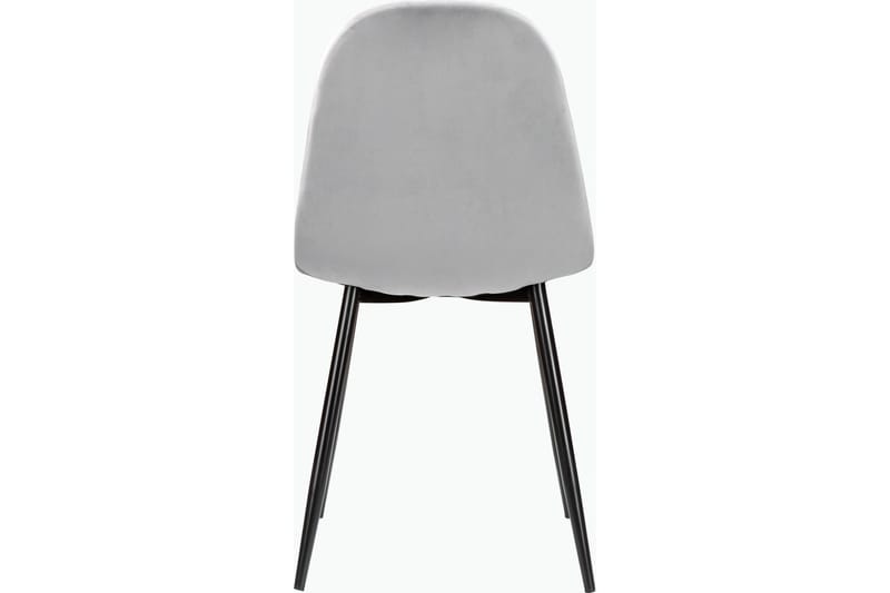 Oktoos Spisestol - Grå/Svart - Møbler - Stoler & lenestoler - Spisestuestoler & kjøkkenstoler