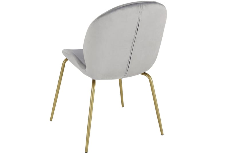 Ottine Spisestol - Grå/Messing - Møbler - Stoler & lenestoler - Spisestuestoler & kjøkkenstoler