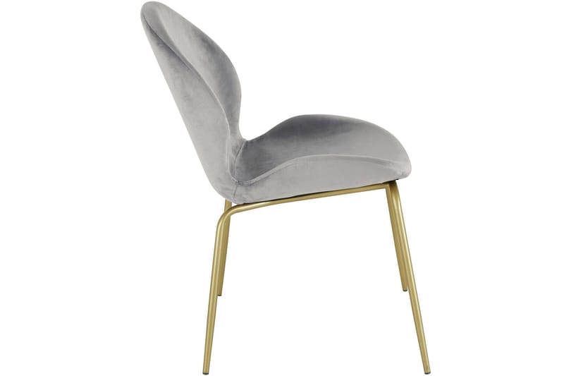 Ottine Spisestol - Grå/Messing - Møbler - Stoler & lenestoler - Spisestuestoler & kjøkkenstoler