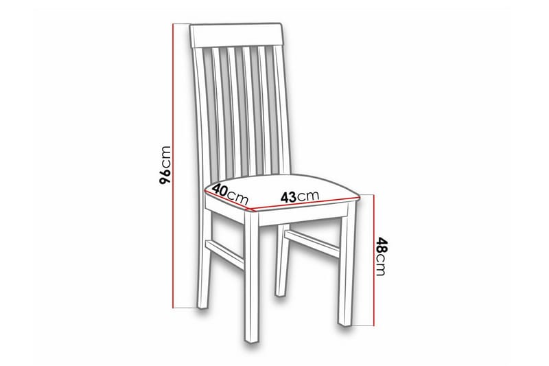 Patrickswell Matstol Black - Møbler - Stoler & lenestoler - Spisestuestoler & kjøkkenstoler