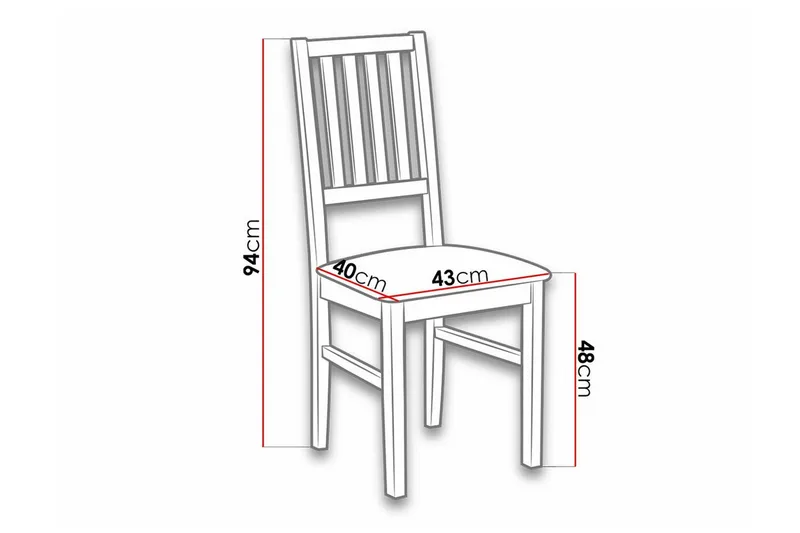 Patrickswell Matstol Black/Brown - Møbler - Stoler & lenestoler - Spisestuestoler & kjøkkenstoler