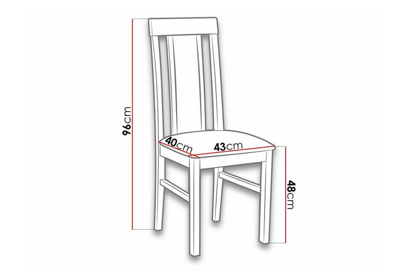 Patrickswell Matstol Black/Wood - Møbler - Stoler & lenestoler - Spisestuestoler & kjøkkenstoler
