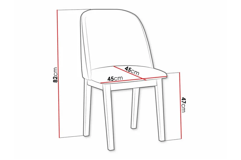 Patrickswell Spisestol - Brun - Møbler - Stoler & lenestoler - Spisestuestoler & kjøkkenstoler
