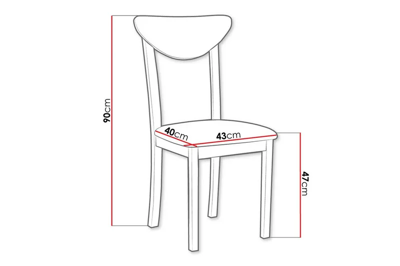 Patrickswell Spisestol - Hvid - Møbler - Stoler & lenestoler - Spisestuestoler & kjøkkenstoler