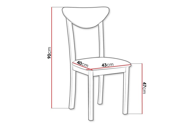 Patrickswell Spisestol - Hvid - Møbler - Stoler & lenestoler - Spisestuestoler & kjøkkenstoler