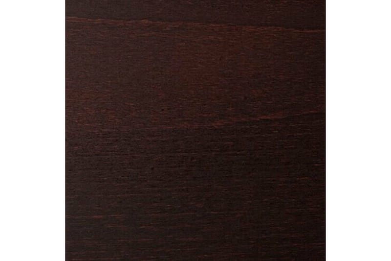 Patrickswell Spisestol i Tre med Buet Kryssrygg og Trukket Sete - Mørkebrun|Grå - Møbler - Stoler & lenestoler - Spisestuestoler & kjøkkenstoler