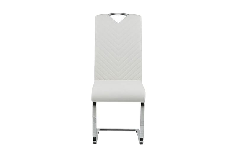 Picknes Dining Spisestol 2- pk - Kunstskinn / Kremhvit - Møbler - Stoler & lenestoler - Spisestuestoler & kjøkkenstoler
